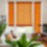 Stylish Wooden Blinds in Contemporary Spaces Elegant wooden blinds complementing modern interior decor