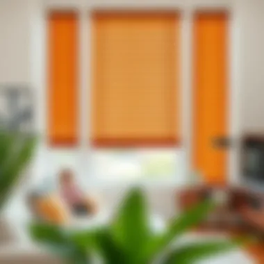 Stylish Wooden Blinds in Contemporary Spaces Elegant wooden blinds complementing modern interior decor