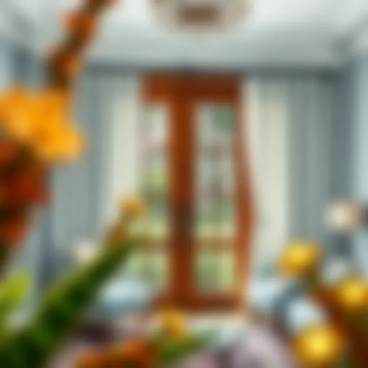 Installation techniques for blackout curtains on French doors