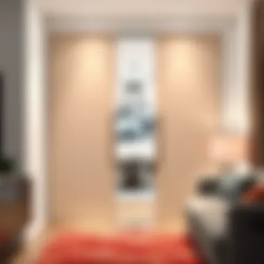 Sleek Modern Sliding Doors Modern sliding closet doors with a sleek design