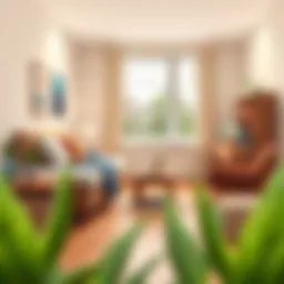 Cozy dorm room setup with essential furnishings