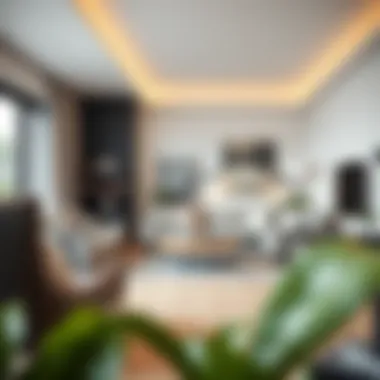 Modern Living Room with Innovative Storage Stylish furniture storage solutions in a modern living room