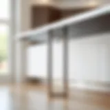 Elegant Design of Adjustable Stainless Steel Cabinet Legs Elegant design of adjustable stainless steel cabinet legs showcasing modern aesthetics