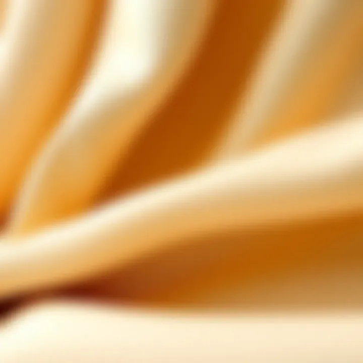 Luxurious Drapery Textures Close-up of luxurious drapery fabric textures