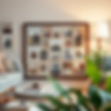 Personalized Collage Display Personalized collage that captures individual style and personality