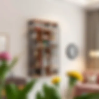 Vintage Inspired Bookcase Wall Mount Stylish bookcase wall mount integrated with vintage decor