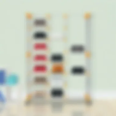 Modular Heavy Duty Shoe Rack Innovative heavy duty shoe rack featuring modular design