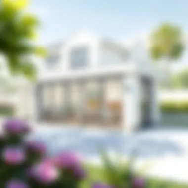 Architectural sketch of a residential-style storage unit