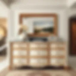 Elegant large dresser showcasing modern design