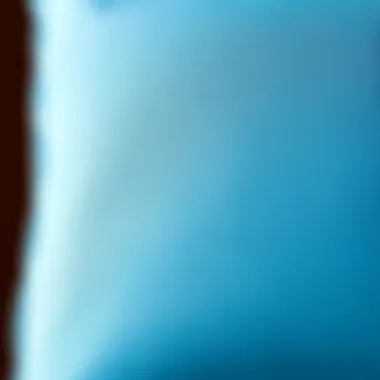 Luxurious Fabric Texture of Light Blue Cushion Close-up of luxurious fabric texture of light blue cushion