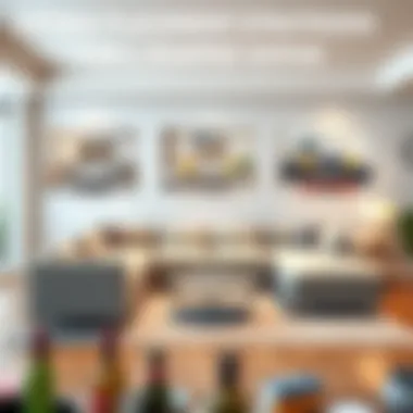 Placement strategies for an L shaped sofa in various room layouts