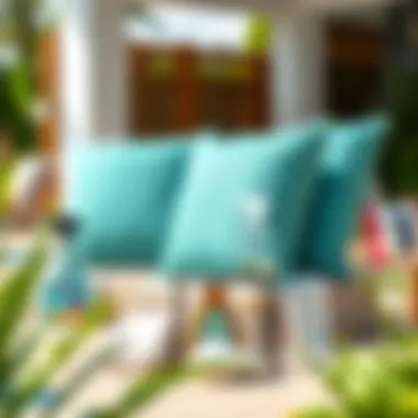 Care and Maintenance of Outdoor Cushions Caring for outdoor cushions with cleaning supplies