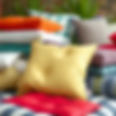 Diverse Cushion Materials A variety of cushion materials displayed