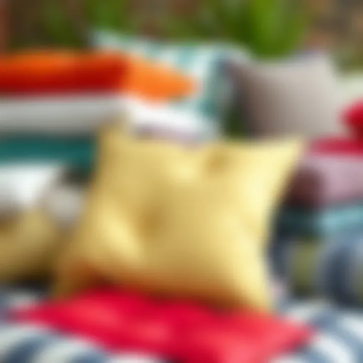 Diverse Cushion Materials A variety of cushion materials displayed