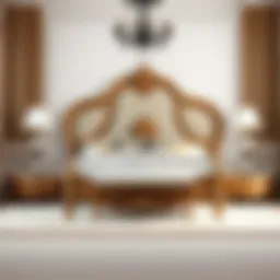 Elegant full footboard design showcasing intricate craftsmanship