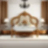 Intricate Craftsmanship in Full Footboards Elegant full footboard design showcasing intricate craftsmanship