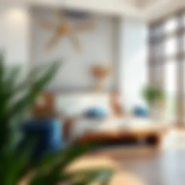 Modern Aesthetics with Full Footboards Stylish living room featuring a modern full footboard bed