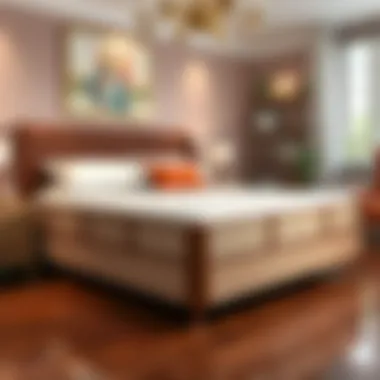 Customizable Kingsize Divan Bed Frame Customizable kingsize divan bed frame showcasing various materials