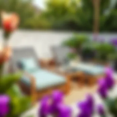 Sustainable materials used in outdoor furniture