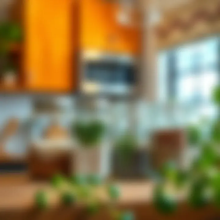 8 oz mason jars displaying an assortment of herbs and spices in a kitchen.