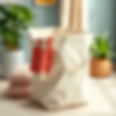 Eco-friendly Canvas Laundry Tote Eco-friendly canvas laundry tote with sustainable features