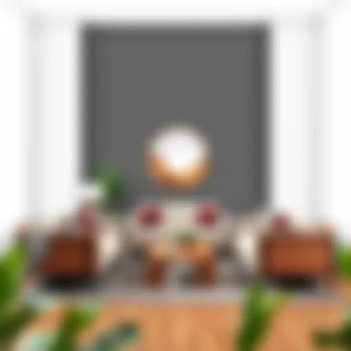 Innovative Arrangements: Maximizing Space with Style Creative layout of a three-piece furniture arrangement