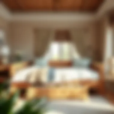 Cozy bedroom featuring a wooden daybed with trundle