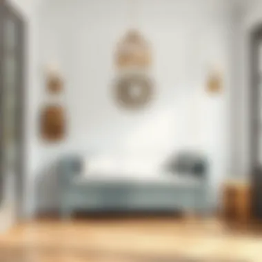 Sophisticated Gray Bench in Contemporary Entryway Stylish gray entryway bench showcasing modern design