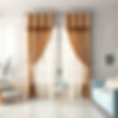 Maintenance tips for ivory tier curtains displayed on a clean surface