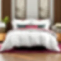 Elegant all-in-one duvet showcasing versatile design