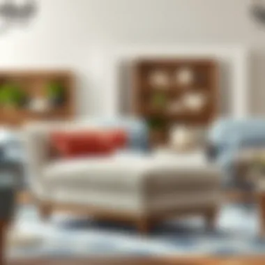 Versatile Designs: Exploring Chaise Lounge Styles Diverse styles of chaise lounges in a furniture collection