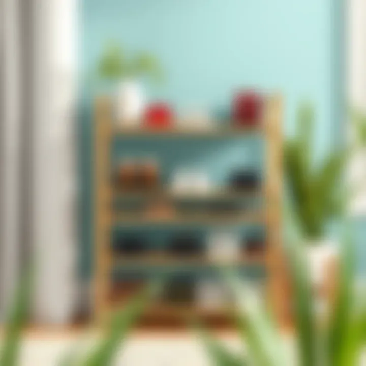 Sustainable Shoe Rack Solutions Shoe rack made of eco-friendly materials