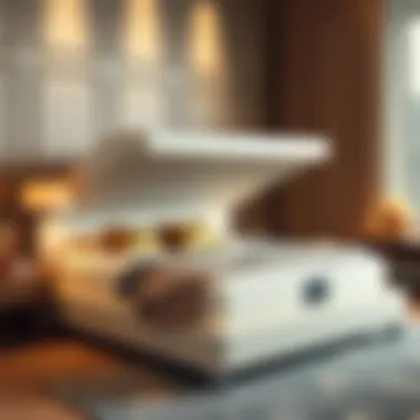 Contemporary storage bed with innovative features and stylish aesthetics