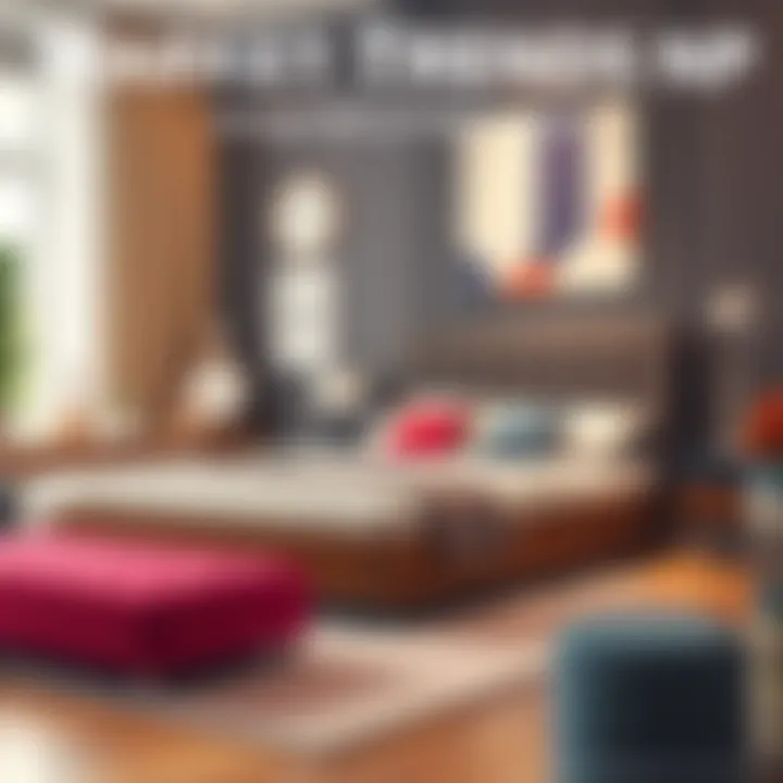 Market trends infographic illustrating the rising popularity of storage beds