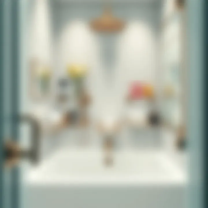 Optimal Organization: The Importance of Accessibility Organized shower space featuring well-arranged toiletry holders