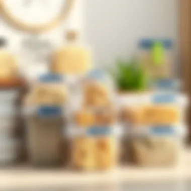 Home Storage Solutions with Plastic Containers Home storage solutions using small plastic containers