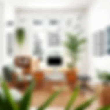 Home Office Enhanced with Inspirational Wall Stickers Inspirational wall stickers in a home office