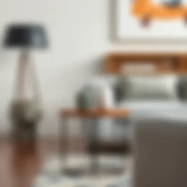 Stylish Williston Forge side table in contemporary setting